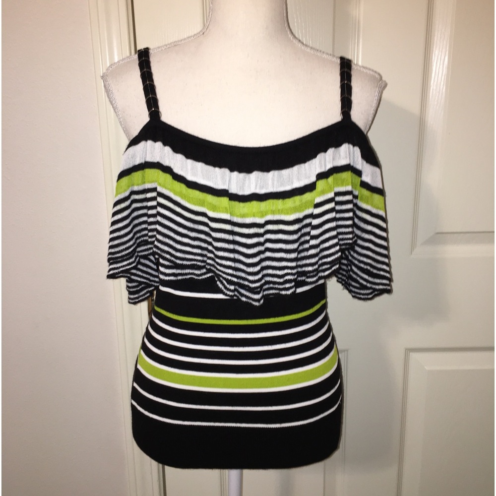 Cache Striped Sweater